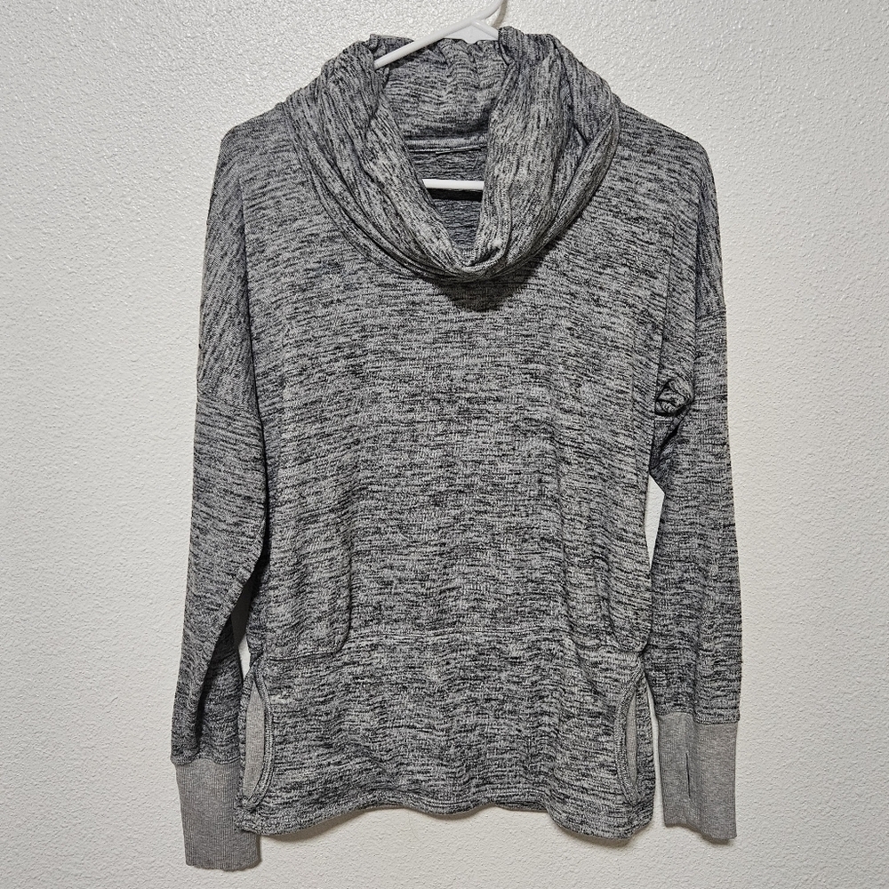 Athleta cowl neck sweater with thumb holes see description for sizing